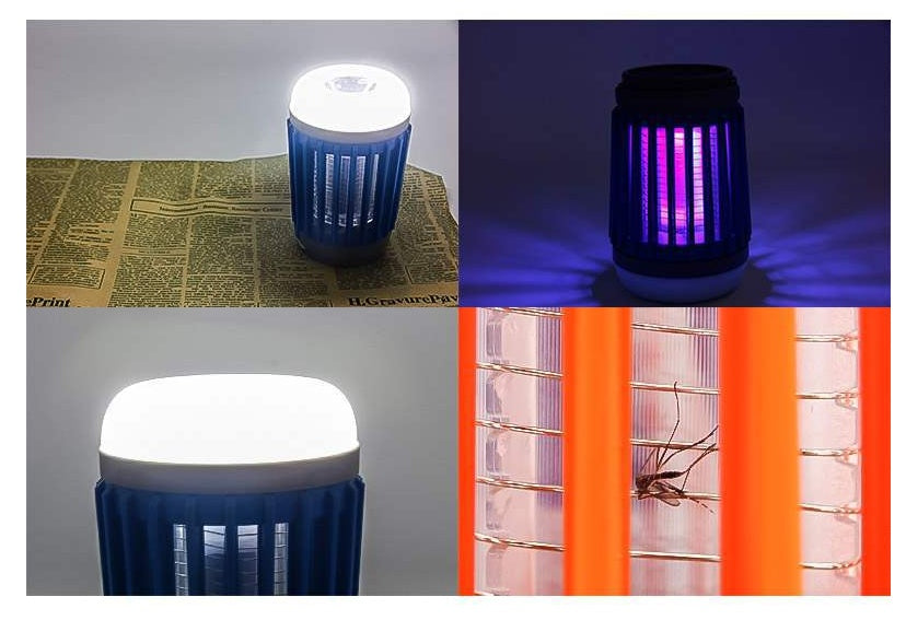 Solar Mosquito Zapper Light