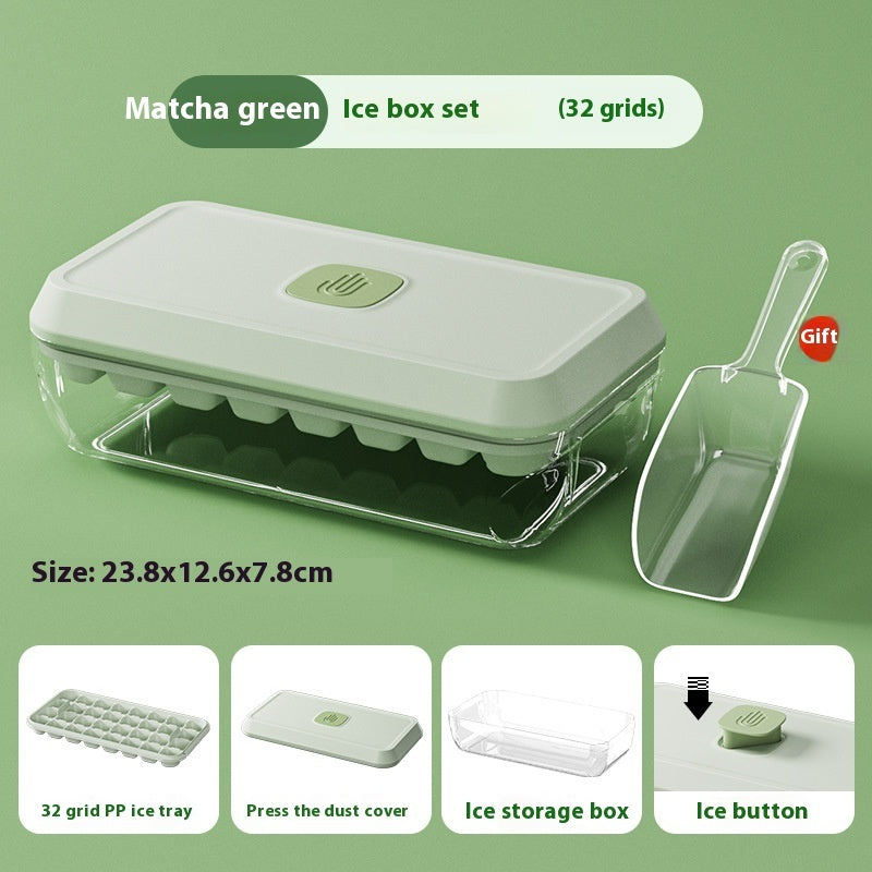 32-Cube Ice Tray with Storage Box