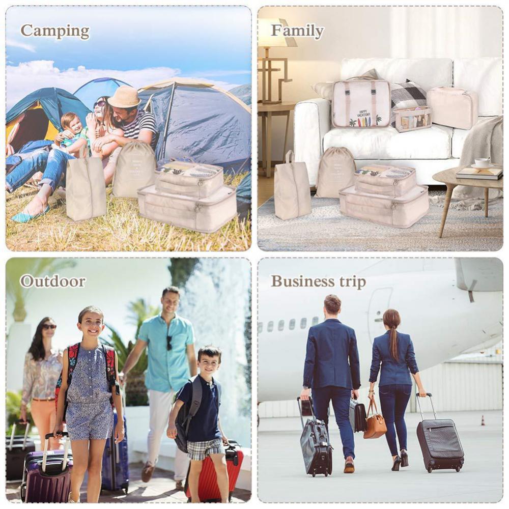8-Piece Packing Cube Set