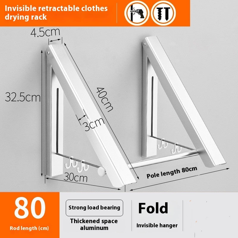Foldable Wall-Mounted Drying Rack
