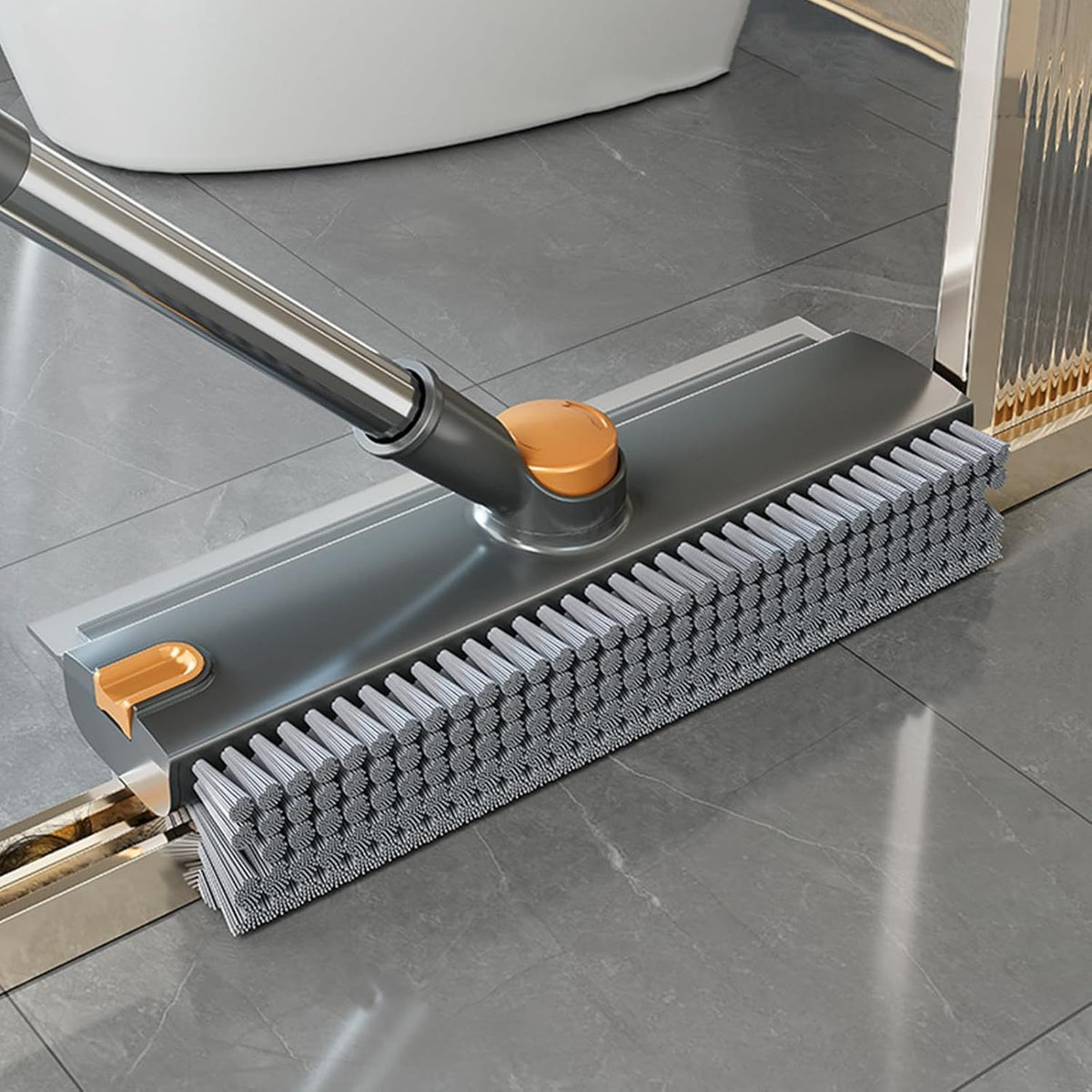 4-in-1 Extendable Floor Scrub Brush